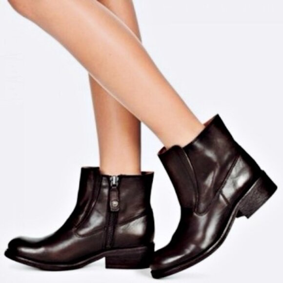 New Diesel Roxydoo Distressed Leather Boots Size 7.5 - Picture 1 of 16